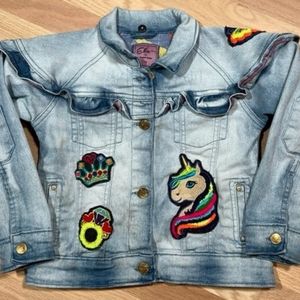 Elite Princess Girls jean jacketSize 7-8